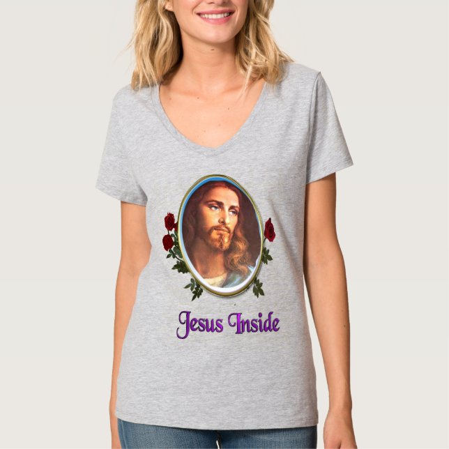 Camiseta Jesús dentro (Anverso)