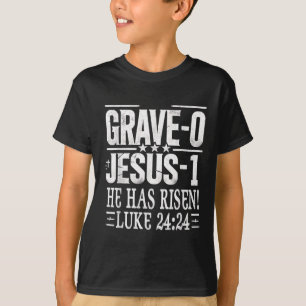 Camiseta Jesús Derrotó A La Tumba El Domingo De Pascua Él S