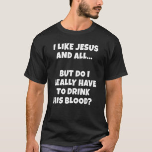 Camiseta Jesús Dice Humor Oscuro Cristiano Que Tengo Que Da
