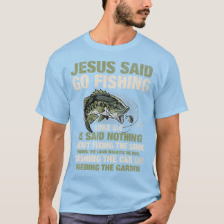 Camiseta Jesús Dijo Ir A Pescar La Historia De Pescado Bibl