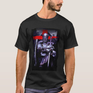Camiseta Jesús Dios Caballero Templario Espada Cruzado
