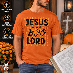 Camiseta Jesús divertido es mi Señor No Boo Halloween crist