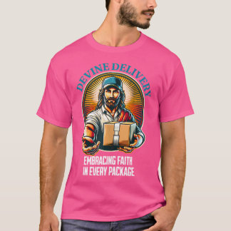 Camiseta Jesus Divine Delivery Driver Inspirador Christi