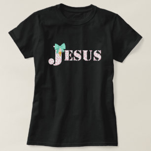 Camiseta Jesús Dobla la Rodilla Cristiano   Fe Coq