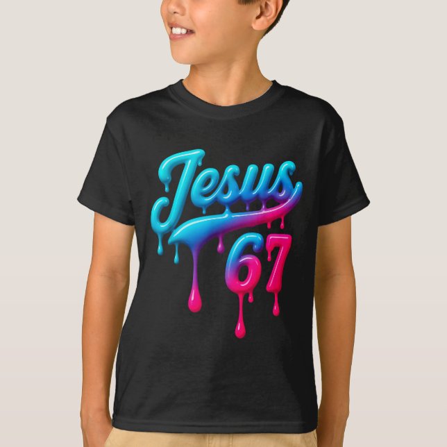 Camiseta Jesus Drip  (Anverso)