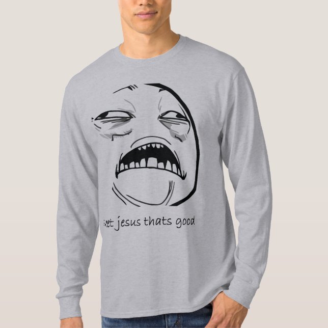 Camiseta Jesús dulce que es bueno (el texto) (Anverso)