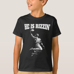 Camiseta Jesus Dunking Meme Heaven Basketball Dunk Es Ri