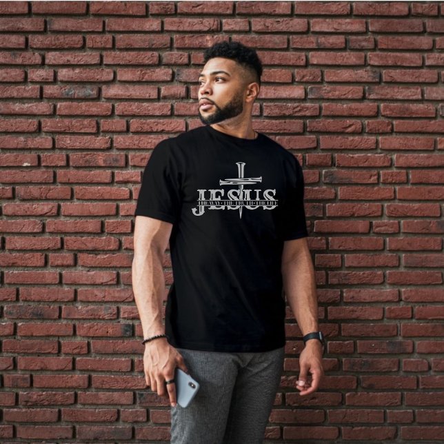 Camiseta Jesús El Camino De La Verdad La Vida Cristiana (Subido por el creador)
