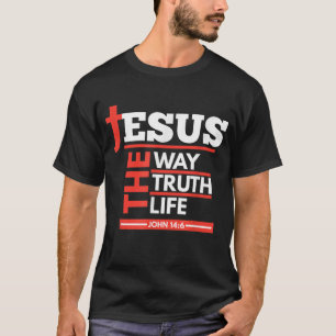 Camiseta Jesús El Camino De La Verdad Vida Juan 146 Espírit