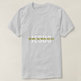 Camiseta Jesús: El Camino, La Verdad, La Vida