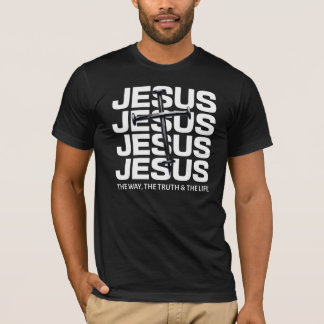 Camiseta Jesús El Camino, La Verdad, La Vida