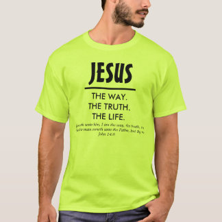 Camiseta Jesús - El Camino. La Verdad. La vida.2