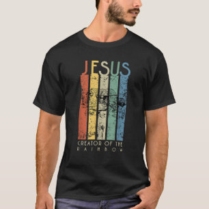 Camiseta JESÚS El creador de la Noé arcoiris y el Arca