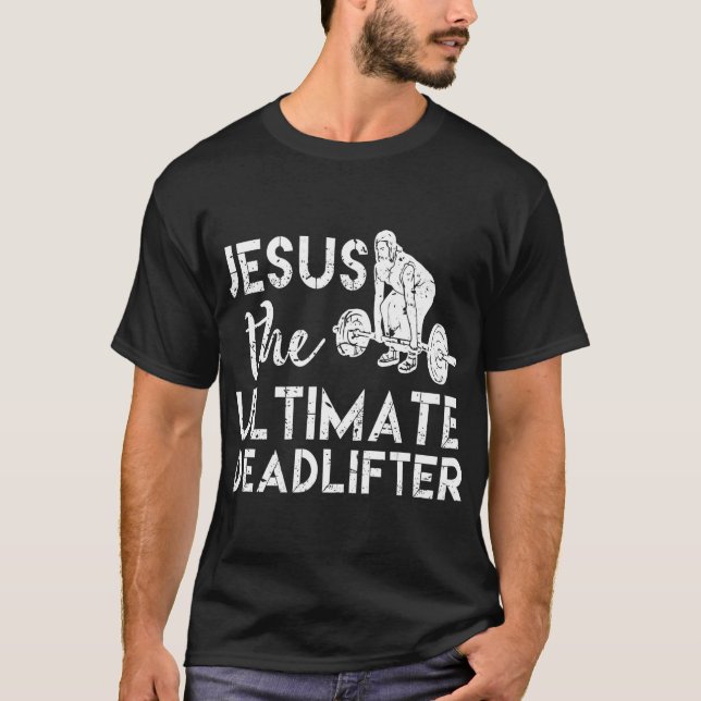 Camiseta Jesús El Levantamiento De La Pesca Por Última Hora (Anverso)