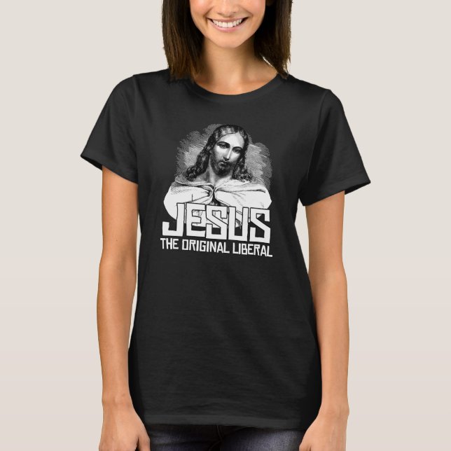 Camiseta Jesús, el liberal original (Anverso)