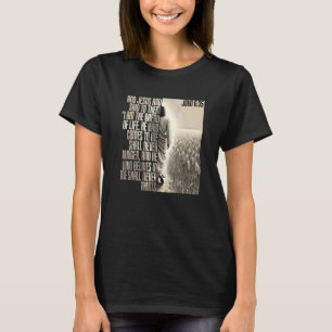 Camiseta Jesús, el pan de la vida una caminata serena, Juan