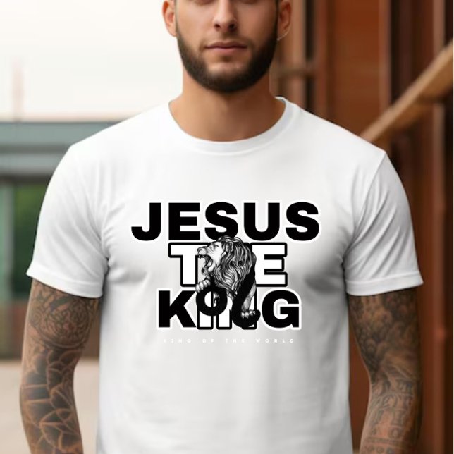Camiseta Jesús el Rey Unisex (Subido por el creador)