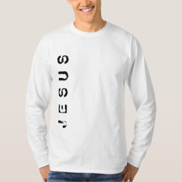 Camiseta Jesús él tiene mi parte posterior