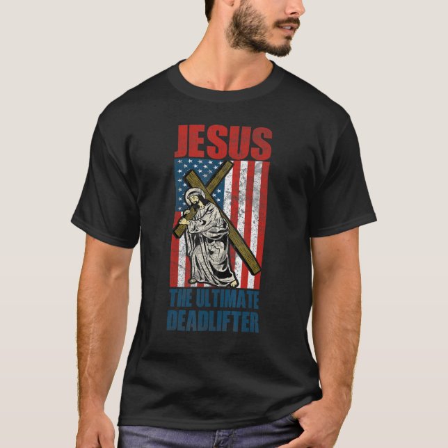 Camiseta Jesús El Último Levantador Muerto (Anverso)