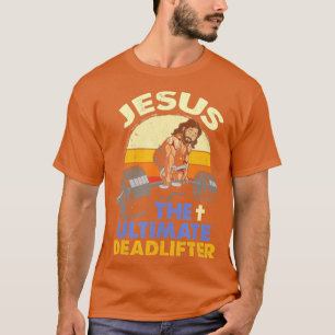 Camiseta Jesús El Último Levantamiento de Costura Cristiano
