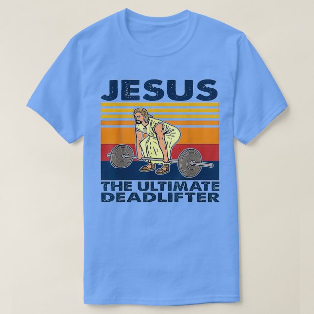 Camiseta Jesús El Último Levantamiento De La Pesca 1 (Diseño del anverso)