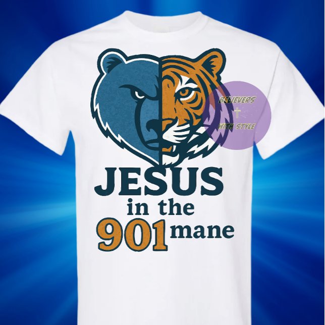 Camiseta Jesús en el 901 - Cristiano (Subido por el creador)