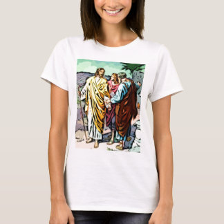 Camiseta Jesús en el camino a Emmaus
