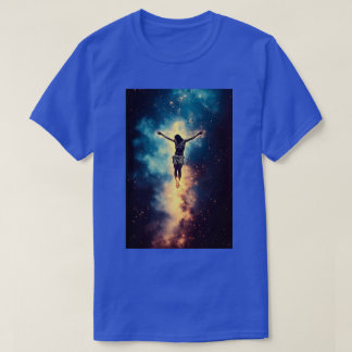 Camiseta Jesús en el Espacio Resurrección 01