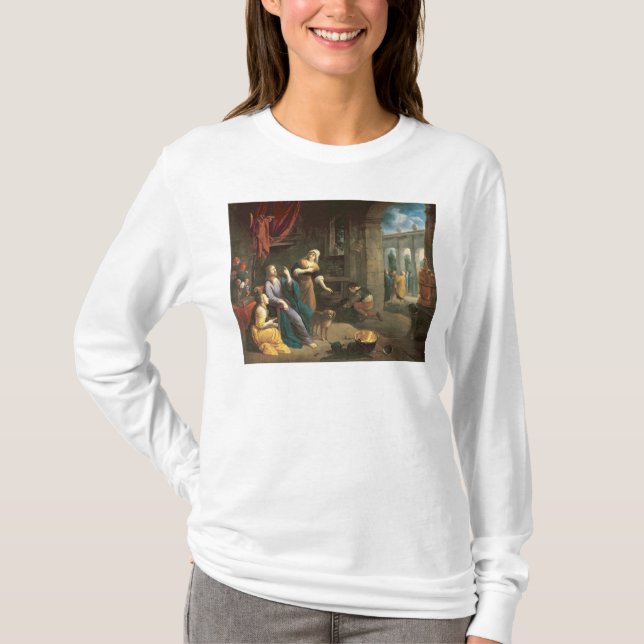 Camiseta Jesús en el hogar de Martha y de Maria (Anverso)