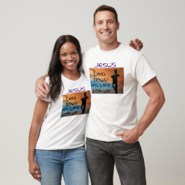 Camiseta Jesús En El Unisex De Pascua Cruzada