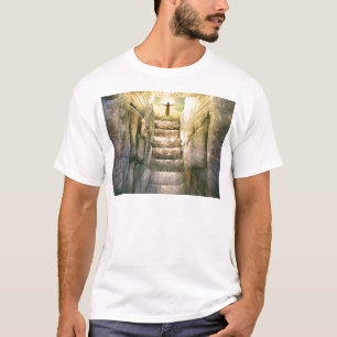 Camiseta Jesús en la resurrección vacía de Pascua de la