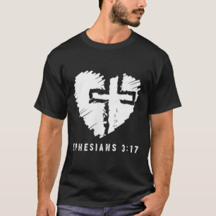 Camiseta Jesús En Mi Corazón Sutil Religión Mínimo Cristian