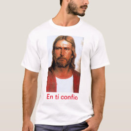 CAMISETA JESUS, EN TÍ CONFIO