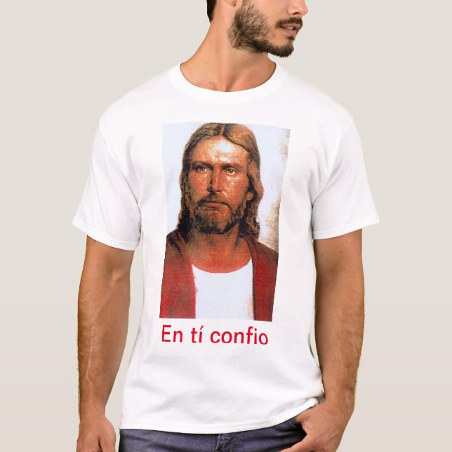 CAMISETA JESUS, EN TÍ CONFIO (Anverso)
