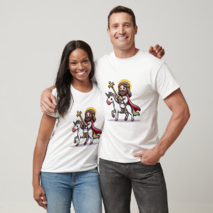 Camiseta Jesús en un Unicornio