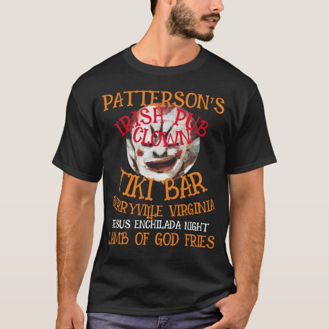 CAMISETA JESUS ENCHILADA LAMB DE DIOS FRIES PATTERSON IRISH (Anverso)