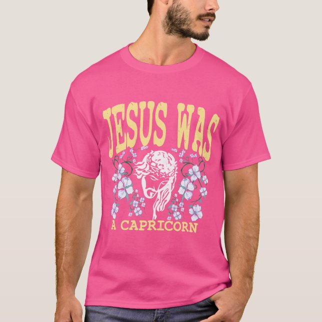 Camiseta Jesús Era Capricornio (Anverso)