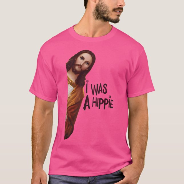 Camiseta Jesús Era Hippie - Gracioso Meme De Jesucristo (Anverso)