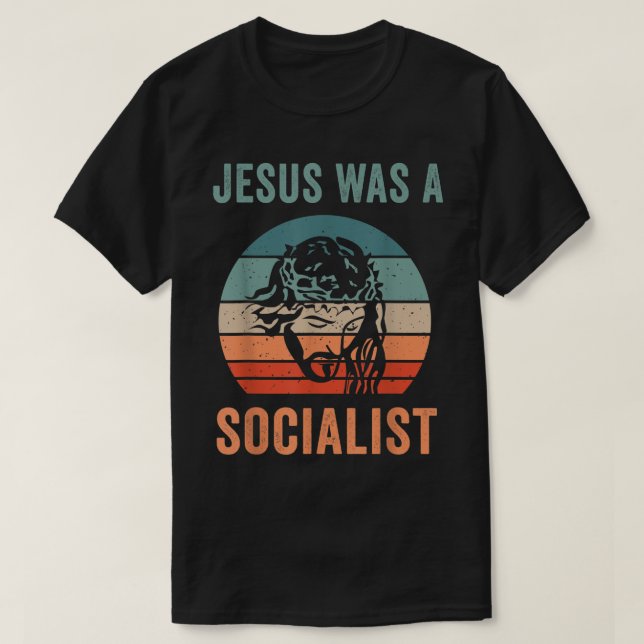 Camiseta Jesús Era Socialista (Diseño del anverso)