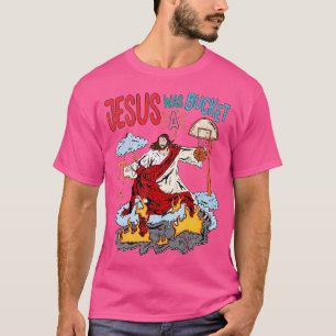 Camiseta Jesús Era Un Deporte Activo De Baloncesto