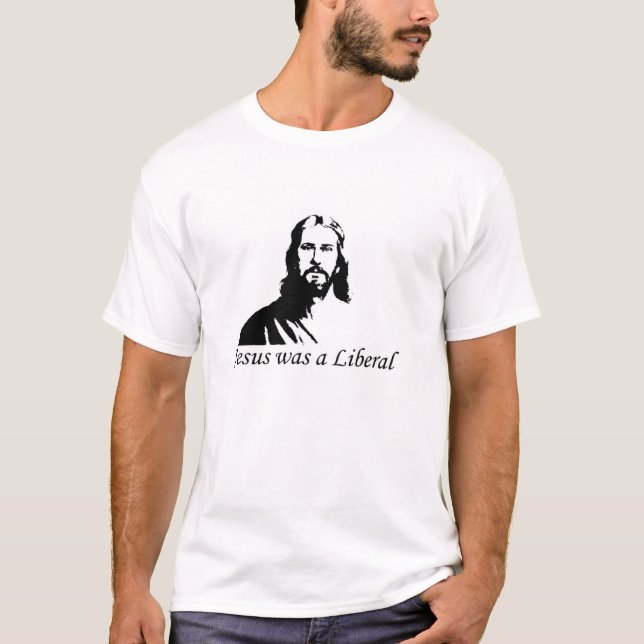 Camiseta Jesús era un liberal (Anverso)