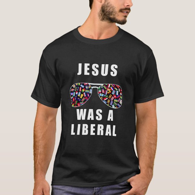 Camiseta Jesús era un liberal (Anverso)