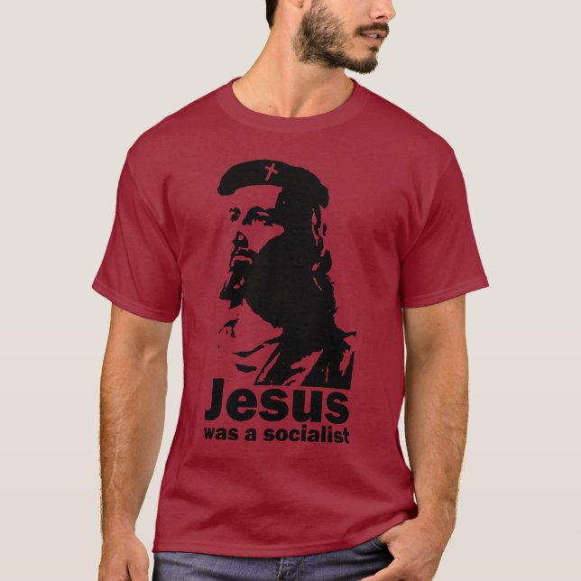 Camiseta Jesús era un socialista (Anverso)