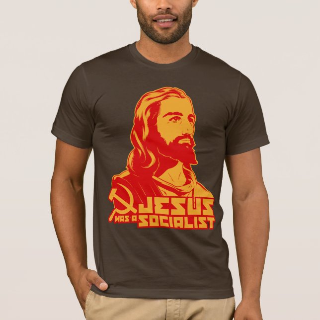 Camiseta Jesús era un socialista (Anverso)