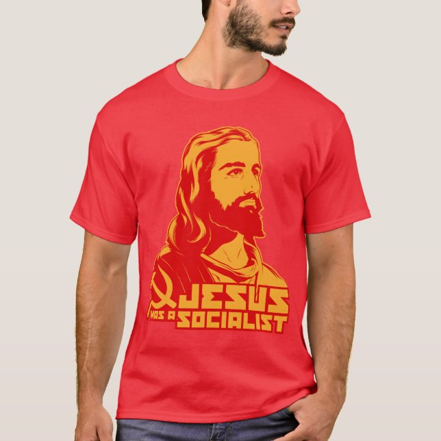 Camiseta Jesús era un socialista (Anverso)