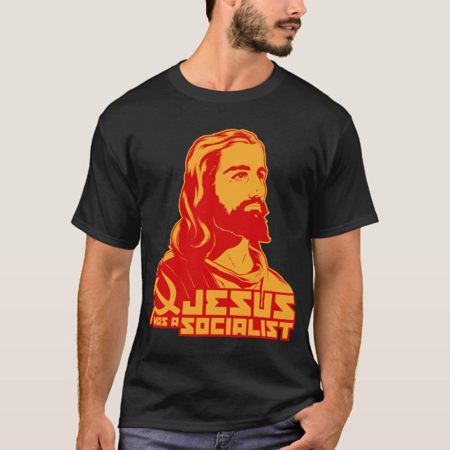 Camiseta Jesús era un socialista (Anverso)