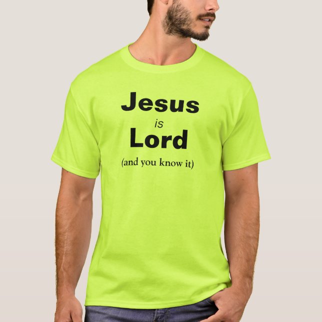 Camiseta Jesús es 2:11 de señor (y usted sépalo) Phil (Anverso)