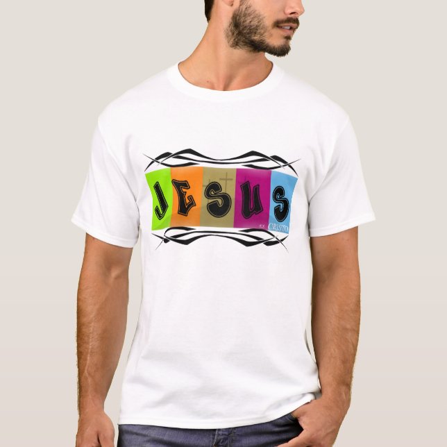 CAMISETA JESÚS ES CRISTO-3 (Anverso)