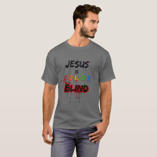 Camiseta Jesús es daltónico
