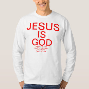 Camiseta Jesús es dios